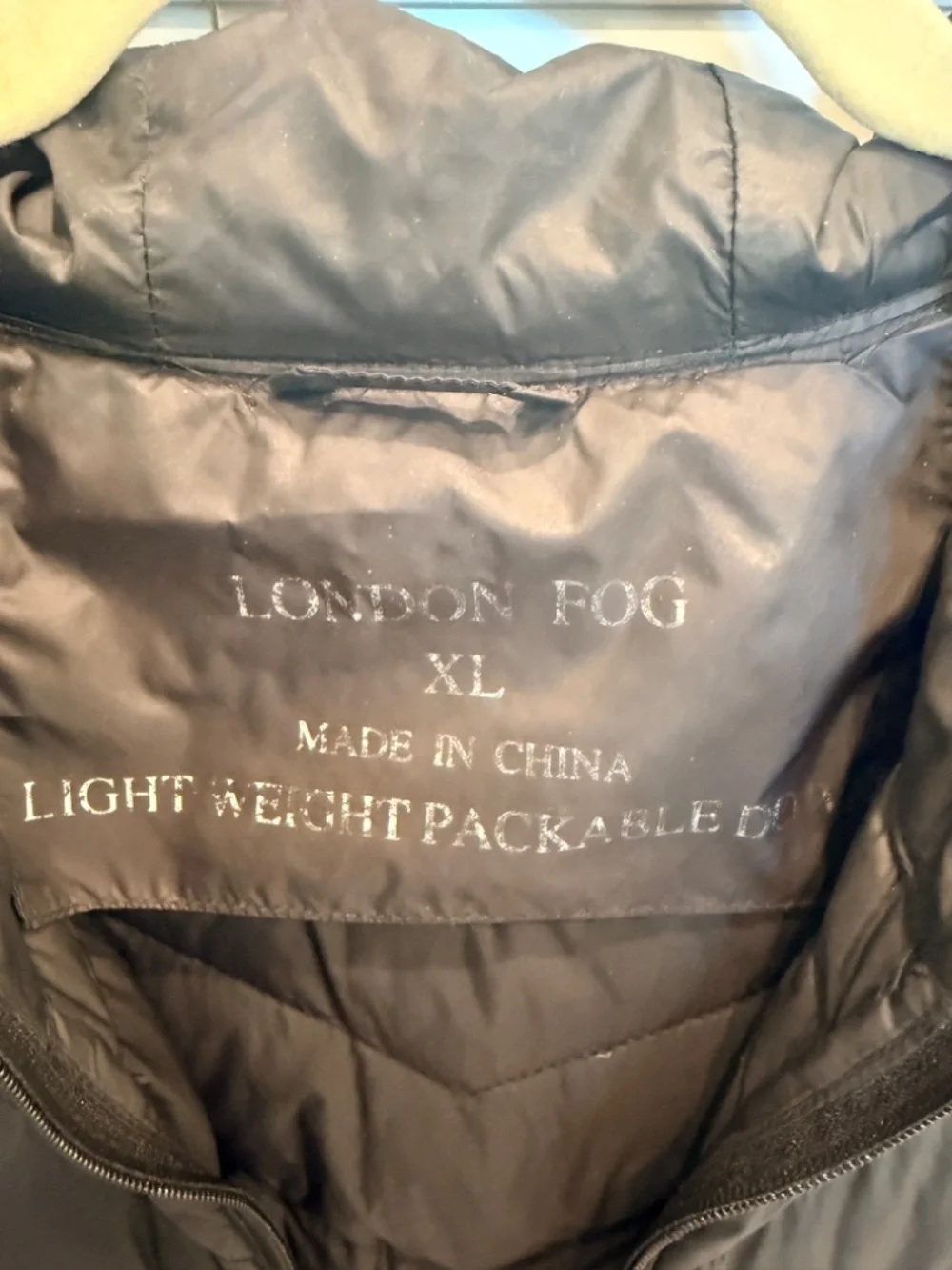 London Fog Lightweight Packable Puffer Jacket
